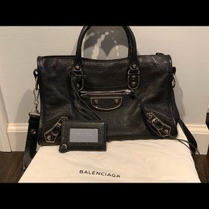 Balenciaga Classic City Nickel Small